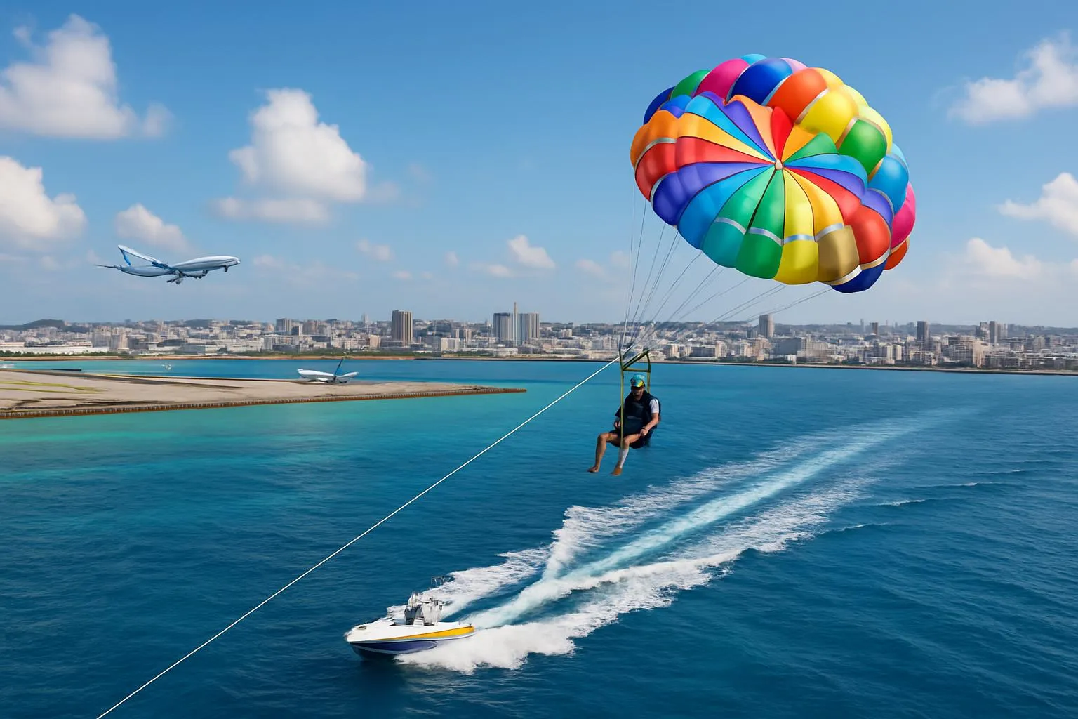 エリア別ガイド 那覇発のパラセーリング